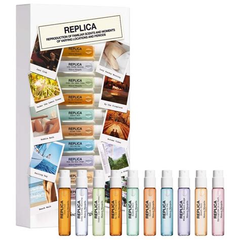 'replica' memory box perfume set|maison margiela memory box sampler.